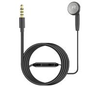 Auricolari cablati a un solo lato, cuffie mono per smartphone con microfono, cuffie a orecchio singolo con controllo a filo per affari, famiglia, colleghi, studenti, compatibili con dispositivi di