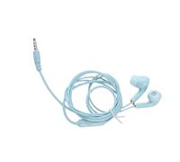 Auricolari Cablati con qualità HiFi per gli Amanti della Musica, Materiale PC Resistente, vestibilità Comoda per lo Sport e L'uso Quotidiano (BLUE)