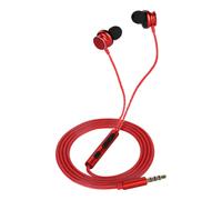 Auricolari cablati HiFi Sound con isolamento acustico, cuffie in-ear con microfono, cavo a nucleo intrecciato per dispositivi iPhone, Samsung e