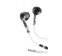 Auricolari capsula con microfono e jack 3.5 fiori - music sound
