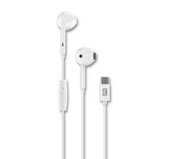 Auricolari capsule bluetooth porta usb-c bianco - cellularline