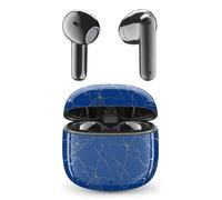 Music Sound - Auricolari Bluetooth TWS Fantasy - Design a Capsula - Senza Fili - Custodia di Ricarica - Microfono - Play Time fino a 25 ore di ascolto - Tanti colori e fantasie disponibili