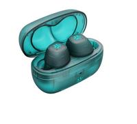 Celly Auricolari True Wireless In-Ear, Bluetooth 6.0, Design Trasparente Colorato, Microfoni Integrati, Controllo Touch, Fino a 5 Ore di Autonomia, Ricarica USB-C, Azzurro