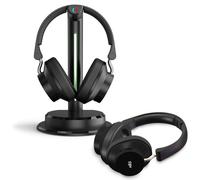 CGV Coppia di cuffie wireless TV/HiFi - Prelude 3 Duo | Incredibilmente confortevoli | Leggeri | 35 Ore di autonomia