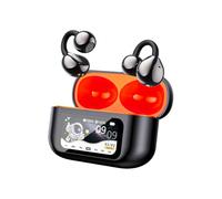 Auricolari Clip Orecchio Aperto Con AI & Schermo A Colori - Cuffie Bluetooths 5.4 Wireless | Lunga Durata Batteria Impermeabile IPX 7, Microfono Integrato, Auricolari Leggeri Per Corsa Palestra