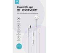 Auricolari compatibili Apple con controlli e microfono - DEELAP864W