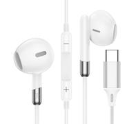Auricolari con cavo di tipo C Pixel 10 per Google Pixel 10a,10 Pro XL/Fold,10Pro,9a,9 Pro XL/Fold,9Pro,9,8a,8Pro,8,7a,7Pro,7,6a,6Pro,6,5a,5,4a,4XL,4,3A,3XL,3,3, auricolari con cavo USB C
