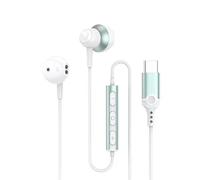 Auricolari con cavo USB C per iPhone 17 16 Pro Max 16 Pro 15 Pro Max 15Pro 15, cuffie magnetiche di tipo C per Galaxy A17 A36 5G A26 S25 Edge A56 S25 Ultra Plus S24 FE A35 Z Fold 6 con microfono