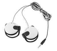 Auricolari Con Clip Cablati - Cuffie Sportive Sopra L'orecchio Con Ganci Per L'orecchio, Auricolari Stereo Con Bassi Acustici Per L'allenamento In Palestra, Cavo Aux Con Jack Da 3,5 Mm Per Andr