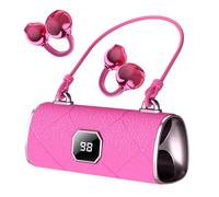 Auricolari Con Clip Per L'Orecchio,Auricolari con Gancio per Borse Clip Cuffie - Riduzione Rumore Wireless per Donne Ragazze Sport Palestra Viaggio Lavoro
