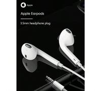 Auricolari con fili originali Apple EarPods, interfaccia 3,5 mm/Lightning, prodotto originale Colore unicoABS