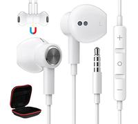 Auricolari con Filo per Xiaomi Redmi Note 14 13 12 11 POCO X6 C75,Cuffie In Ear Auricolare Jack 3.5mm con Microfono Cuffiette Cablati Suono Stereo Resistente al Sudore per iPhone SE 6 6S 5 5S,iPad,MP3