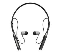 JAZ SBS Auricolari Spirit Stereo, Wireless V.5.0 con Finitura in Metallo, Laccio da Collo Flessibile, Tasti Multifunzione per Musica e chiamate