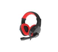 Auricolari con microfono genesi nsg-1437 nero rosso/nero NEW
