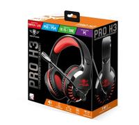 Auricolari con Microfono Spirit of Gamer Pro H3 Arancio Nero/Arancione