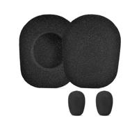 Auricolari con riduzione del rumore per cuffie 3450xt B350xt, auricolari per microfono, parabrezza, ideali per gli amanti della musica, cuscinetti di ricambio