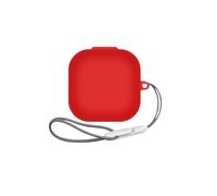 Auricolari coperchio di protezione per so-ny LinkBuds Clip, compatibile con per LinkBuds Clip antiurto Borsette Custodia protettiva Custodia morbida in silicone (Rosso)