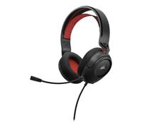 Auricolari Corsair HS35 v2 cablati Jack 3,5 mm Gaming Microfono controlli Rosso