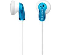 Auricolari Cuffie Stereo Mp3 Cavo Jack 3.5 mm colore Blu Bianco Sony MDRE9LPL