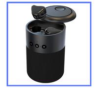 auricolari cuffie tws con cassa altoparlante bluethoot true wireless portatile d
