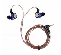 Auricolari da Gioco Cablati con Microfono Suono Dinamico HiFi Bassi Profondi per Un'esperienza di Gioco e Musica in un Comodo Design Ergonomico Confezione da 1 (BLUE)