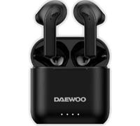 Auricolari Daewoo Bluetooth DW2020 wireless con custodia di ricarica neri 5H autonomia