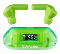 Auricolari Defender Twins 916 wireless Bluetooth per uso quotidiano colore verde