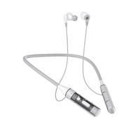 Auricolari del collo | Auricolari wireless 4.2V | Auricolari impermeabili da 800 mAh | Auricolare trasparente ergonomico con auricolare magnetico a doppio microfono per le donne uomini esterni in pal