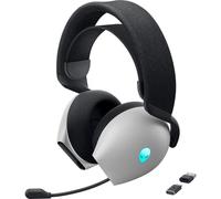 Auricolari Dell Alienware AW725H wireless Bluetooth RF Gaming ANC microfono RGB nero bianco