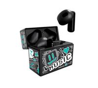 TECHMADE AURICOLARI EARBUDS CON PATTERN VERDE TM-XM191-BKGR**PUOI PAGARE ANCHE ALLA CONSEGNA!!!**