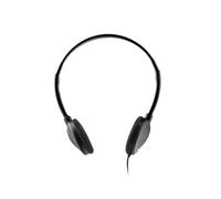 Auricolari ELBE AU-889-TV con cavo 5m, regolazione volume indipendente, nero