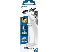 Energizer Cuffie senza fili in metallo Bluetooth 5.0, colore: Bianco