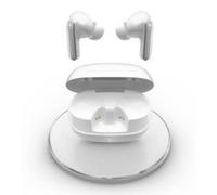 Energy Sistem Serenity ANC Ultra - Cuffie Bluetooth con cancellazione del rumore ibrida ANC fino a -35dB, 25h di batteria, ricarica wireless Qi, impermeabilità IPX4 e realizzato in plastica riciclata