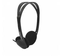 Auricolari Esperanza EH119 con cavo Jack 3,5 mm per musica supraurali neri