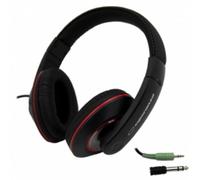 Auricolari Esperanza EH121 con filo Jack 3,5 mm per Musica, design in-ear, Nero