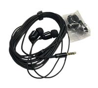 Auricolari extra lunghi | Auricolari in-ear cablati da 3 metri con microfono | Cuffie con cavo portatile, cuffie con suono chiaro, per la trasmissione in diretta, trasmissione