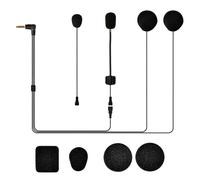 Auricolari Fodsports con microfono rigido e morbido per casco da moto FX4 V6S, interfono Bluetooth~10602