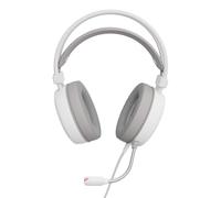 Auricolari Genesis Neon 613 G2 con cavo Jack 3.5mm/USB per Gaming con microfono, RGB, colore bianco