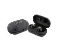 Auricolari Guess TWS ENC wireless Bluetooth con custodia di ricarica neri
