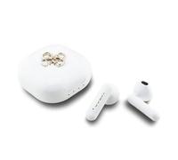 CG Mobile Guess Cuffie TWS 4G Metal Logo (bianco)