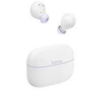 Auricolari Hama Freedom Buddy II In-ear True Wireless Bluetooth, Controlli Touch, Bass Boost, Microfono ENC, Bianchi