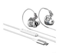 Auricolari Hi-Fi cablati da 12 mm con cavo staccabile nero (D)