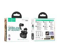 AURICOLARI HOCO EQ10 BLUETOOTH + CUSTODIA/BASE DI CARICA NERO (BLISTERATO)