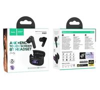 AURICOLARI HOCO EQ21 BLUETOOTH CUSTODIA/BASE DI CARICA NERO (BLISTERATO)