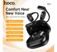 Auricolari HOCO Open-Ear Wireless Bluetooth 5.4 con display digitale Scatola di ricarica 8H HiFi Audio Musica Sport OWS Auricolari con gancio per l'orecchio
