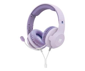 Auricolari HORI Gaming Headset Cozy Lavender cablati jack 3,5 mm micro flessibile viola