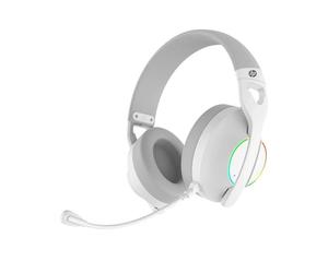 Auricolari HP DHE-8003U con cavo USB per Gaming con microfono e comandi, bianchi