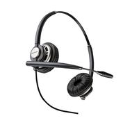 Auricolari HP Poly EncorePro 720D con cavo, cancellazione rumore, microfono, nero