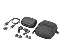 Auricolari HP Poly Voyager Free 60 UC wireless Bluetooth 5.3 con microfono True Wireless neri