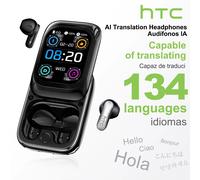 Auricolari HTC NE48 Bluetooth V6.0 con traduttore Cuffie Wireless Schermo